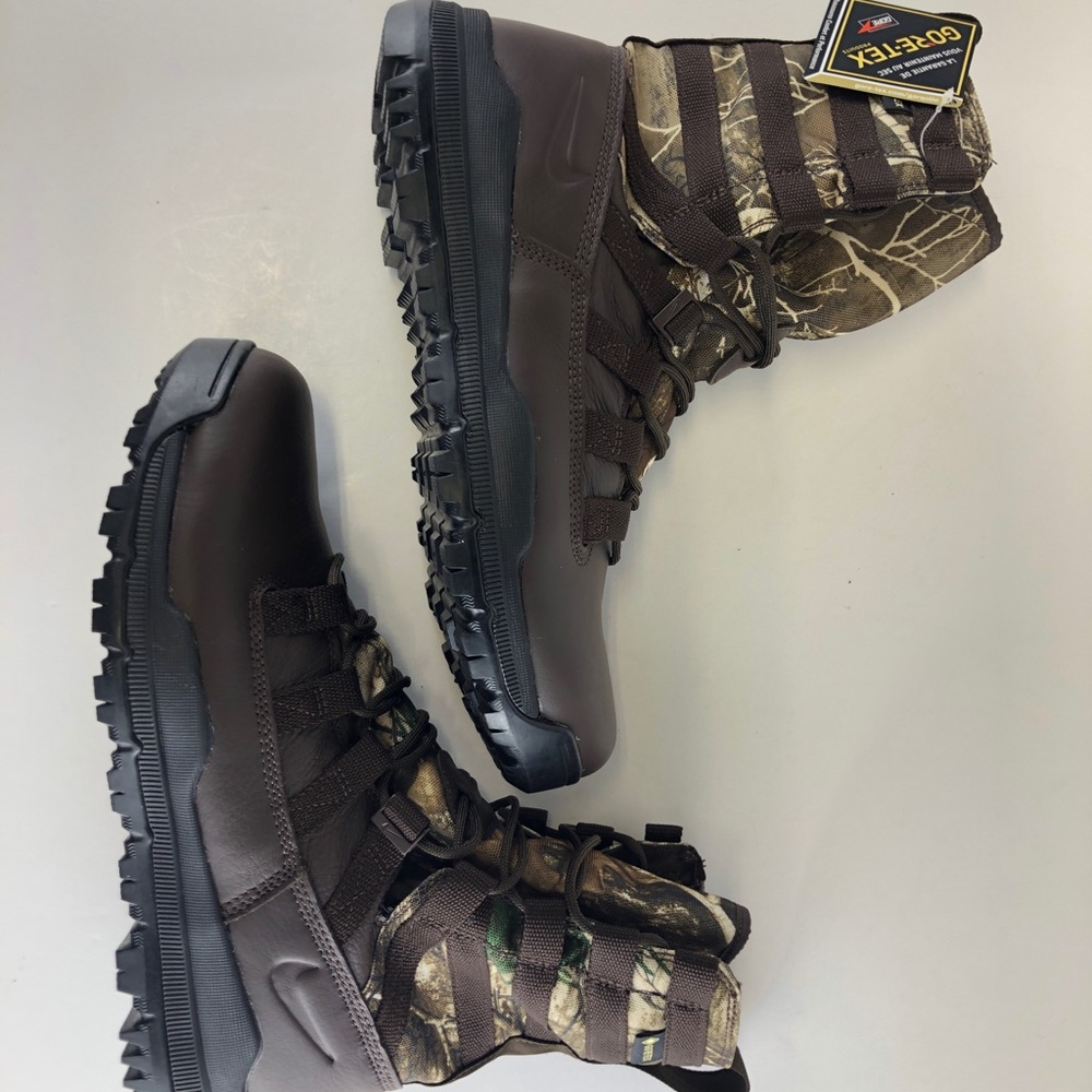 Nike Boot SFB Gen2 8" Realtree Gore-Tex Leather Brown AJ9277-220 Tactical - Picture 11 of 12